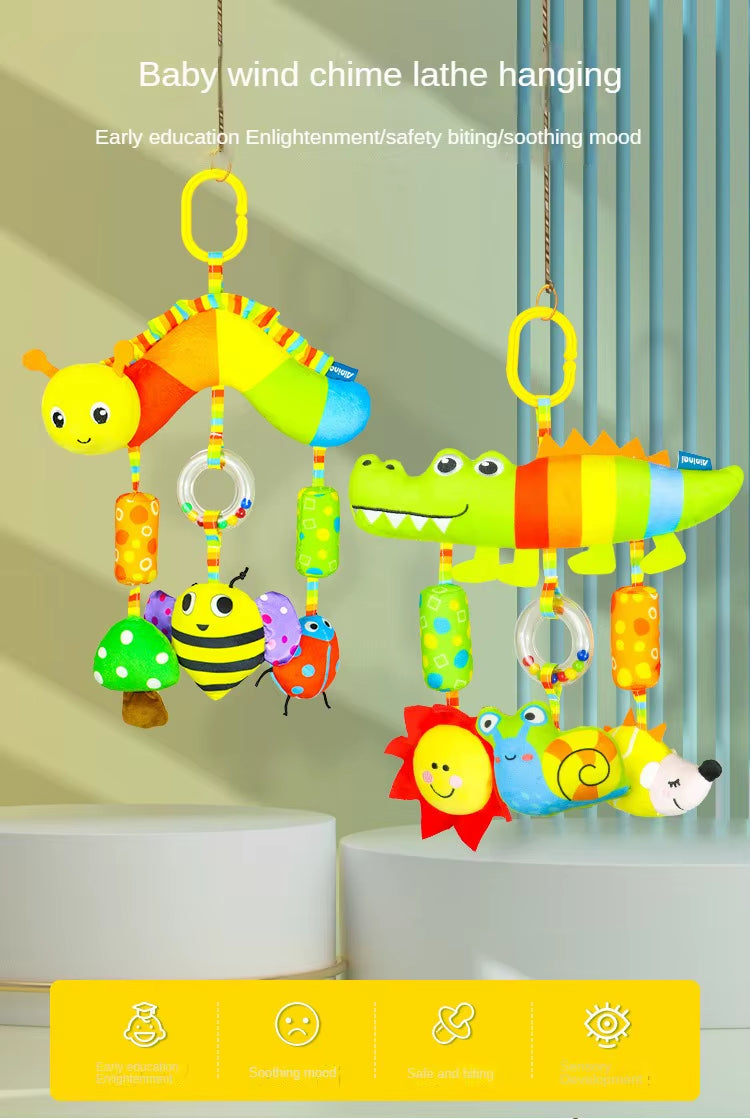 brinquedo de pelúcia para assento do carro